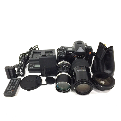 SONY α900 DSLR-A900 MINOLTA ZOOM 75-300mm 含む デジタル一眼レフカメラ レンズ