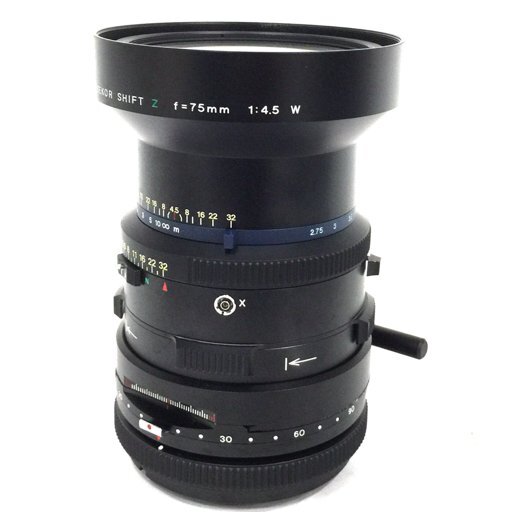 MAMIYA-SEKOR SHIFT Z 75mm 中判カメラ用 レンズ マニュアルフォーカス2